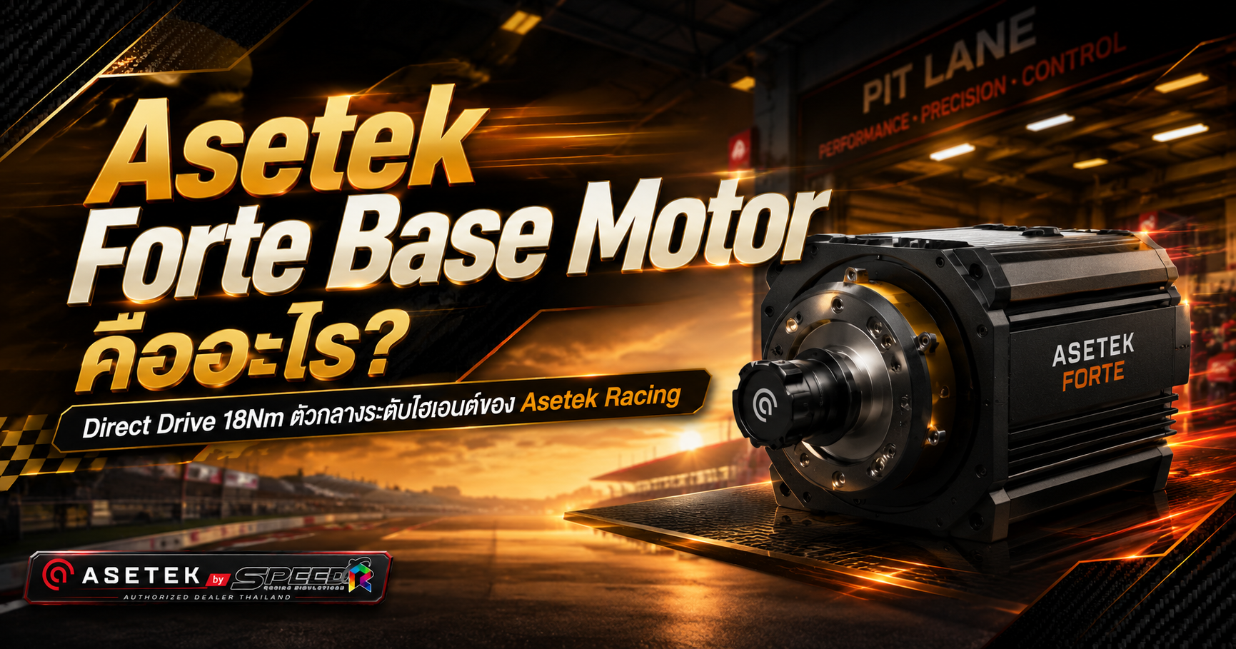 Asetek Forte Base Motor