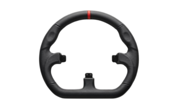 ADD-ON CLOSE D BLACK LEATHER RIM
